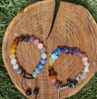 دستبند هزار چاکرا سنگارنگ