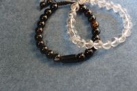 دستبند عقیق و کوارتز