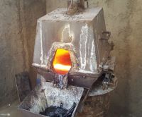 ذوب خاک طلا و نقره