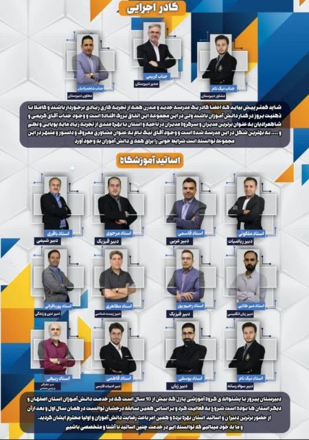 عکس اساتید و کادر