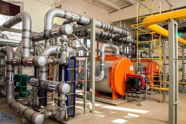 تعمیرات موتورخانه در غرب تهران