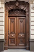 تولید کننده درب لابی تمام چوب