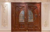 تولید کننده درب لابی تمام چوب