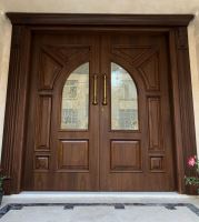 تولید کننده درب لابی تمام چوب