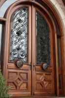 تولید کننده درب لابی تمام چوب