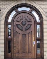 تولید کننده درب لابی تمام چوب