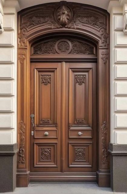 تولید کننده درب لابی تمام چوب