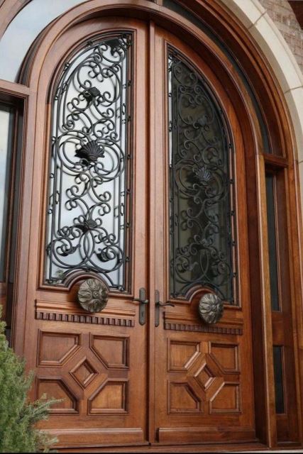 تولید کننده درب لابی تمام چوب