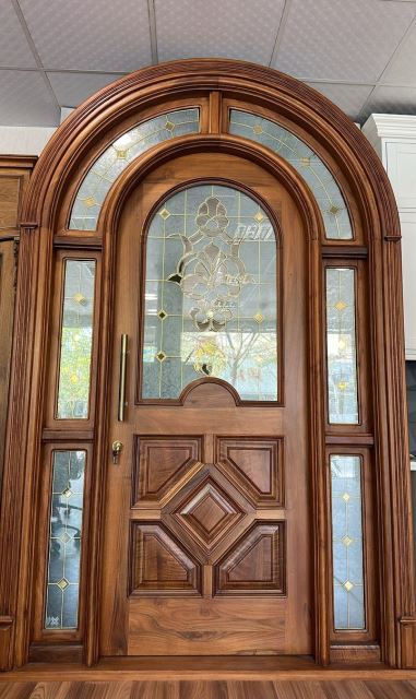 تولید کننده درب لابی تمام چوب