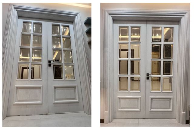 تولید کننده درب لابی تمام چوب