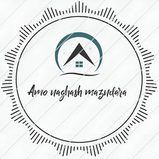 نقاشى ساختمان در قائم شهر