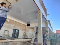 نقاشى ساختمان در قائم شهر