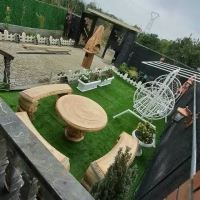 نقاشى ساختمان در قائم شهر