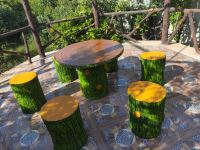 نقاشى ساختمان در قائم شهر