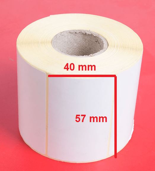 اندازه لیبل های ترازو