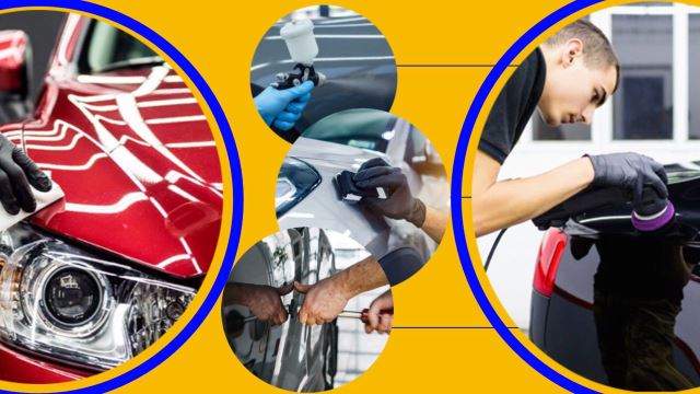 صافکاری سنتی و پی دی آر