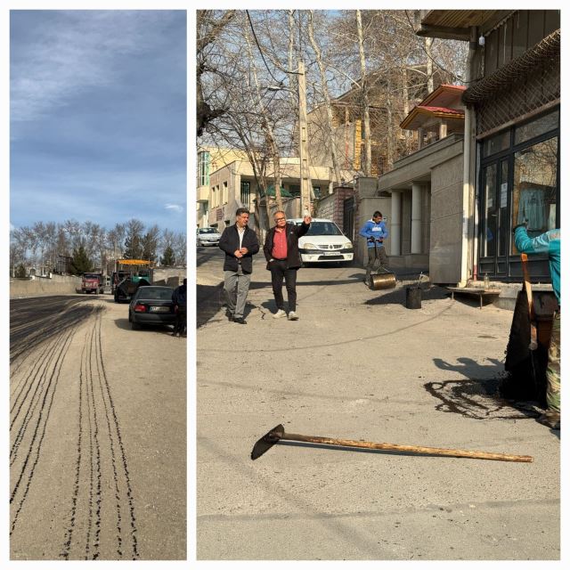 آسفالت کاری در کرج