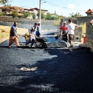 اجرای اسفالت کاری درشرق تهران