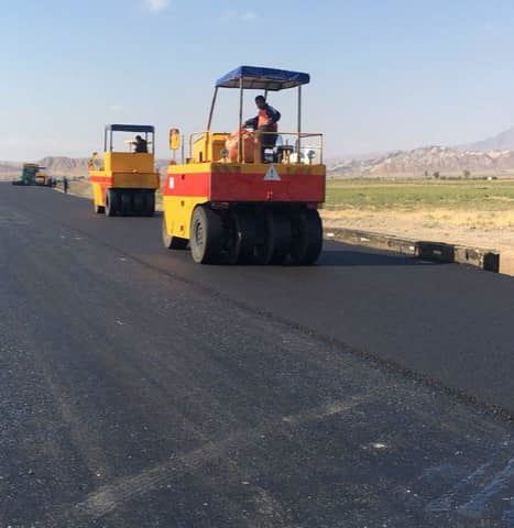 اجرای آسفالت در شرق تهران