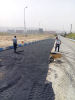 اجرای آسفالت در شرق تهران