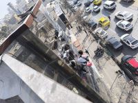 نظافت شیشه ساختمان در ارتفاع مشهد