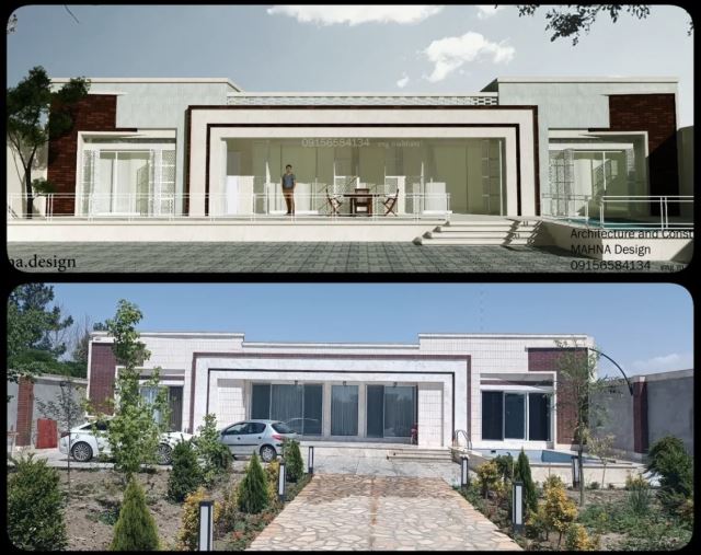 طراحى ويلا در شانديز