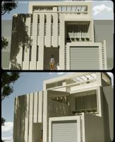 طراحى پلان ويلا در طرقبه