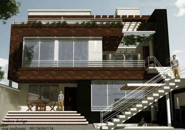 طراحى ويلا در شانديز