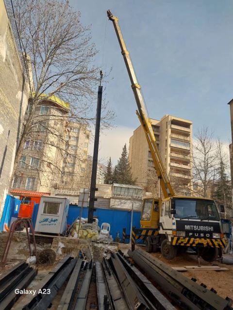 كرايه جرثقيل ساعتى در تهران