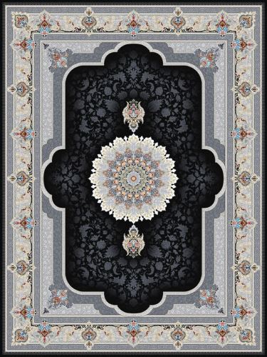 فرش ماشینی با نخ ترک