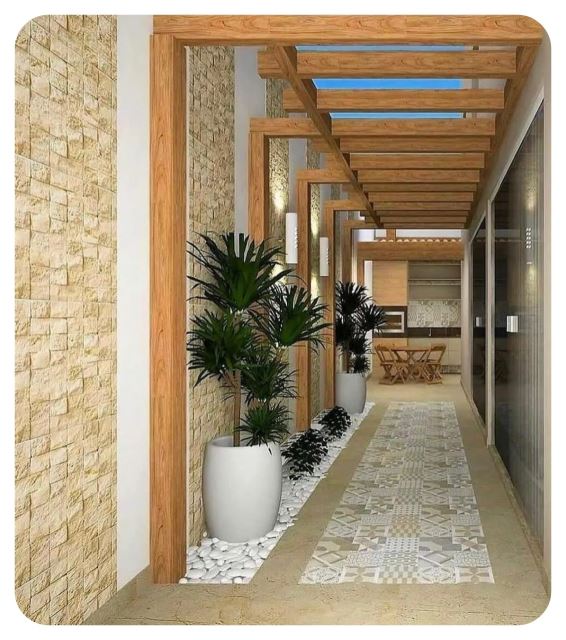 بازسازی محوطه ساختمان تهران