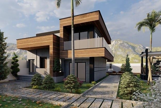 بازسازی ویلا مدرن تهران