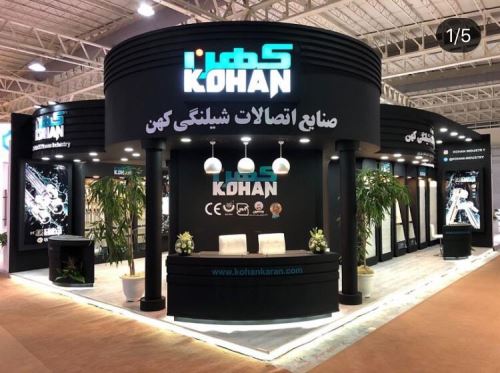 غرفه سازی نمایشگاه با چوب