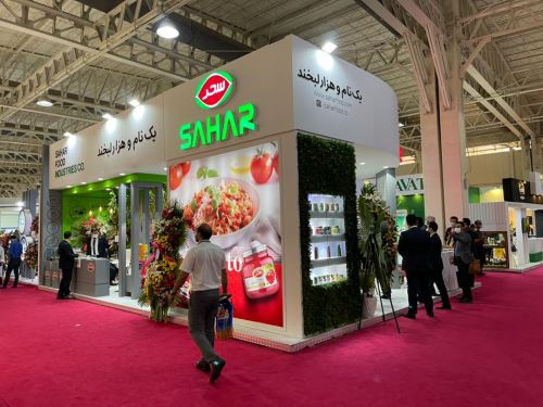 غرفه سازی نمایشگاه با چوب