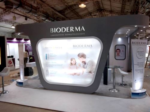 غرفه سازی نمایشگاه با چوب