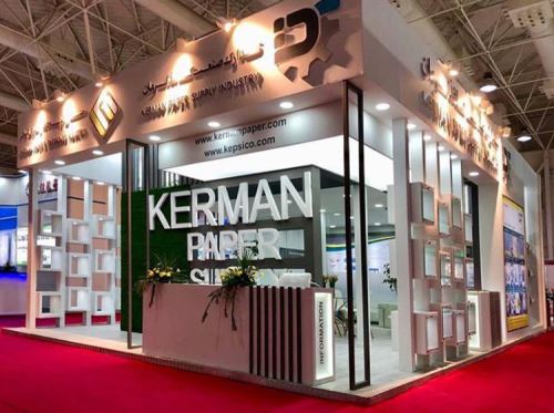 غرفه سازی نمایشگاه با چوب