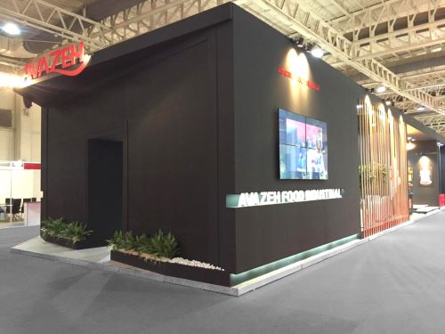 غرفه سازی نمایشگاه با چوب