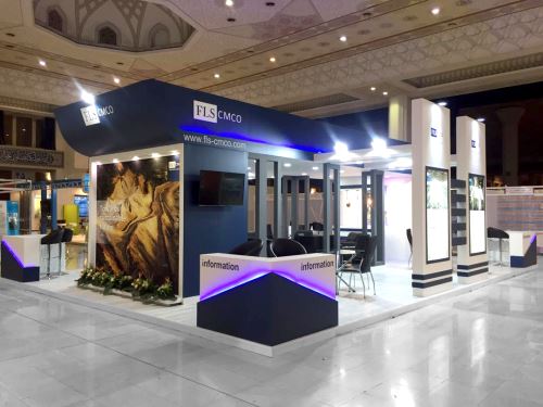 غرفه سازی نمایشگاه با چوب