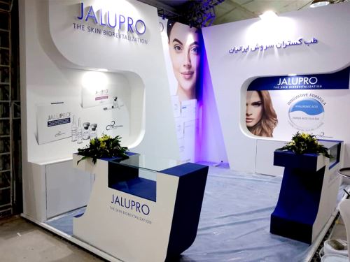 غرفه سازی نمایشگاه با چوب