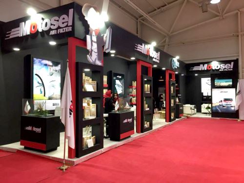 غرفه سازی نمایشگاه با چوب