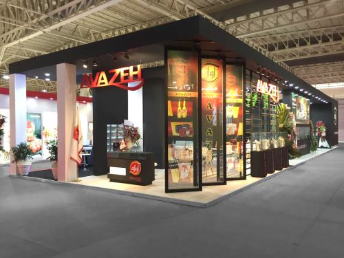 غرفه سازی نمایشگاه با چوب