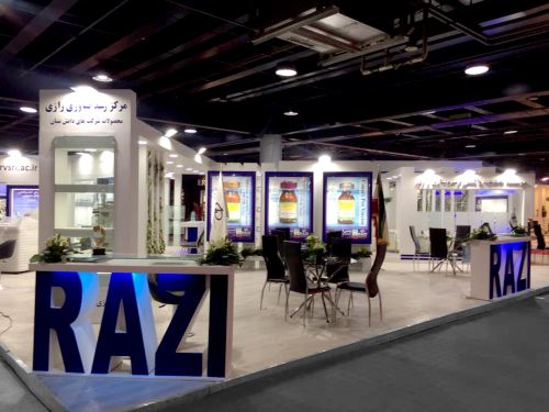 غرفه سازی نمایشگاه با چوب