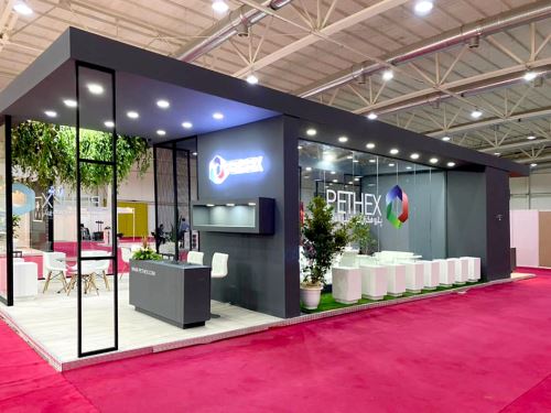 غرفه سازی نمایشگاه با چوب