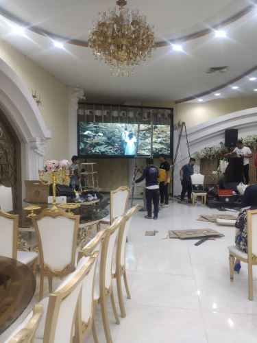 تلویزیون تالار عروسی در تهران