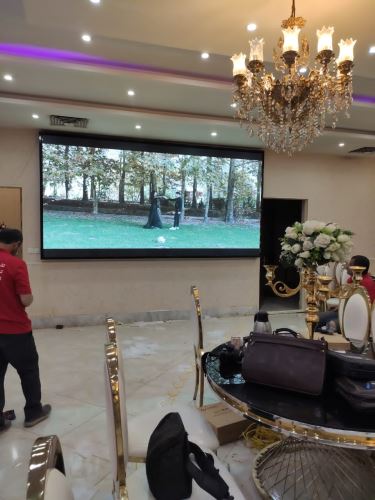 تلویزیون تالار عروسی در تهران