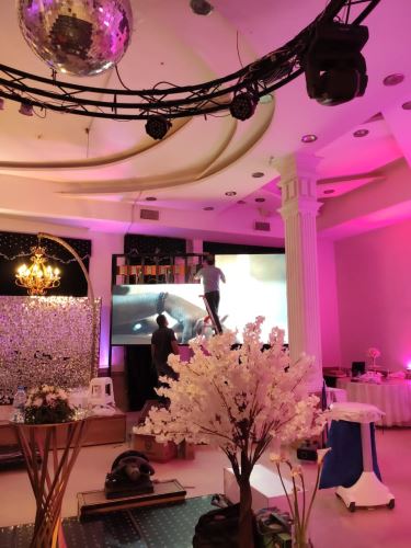 تلویزیون تالار عروسی در تهران