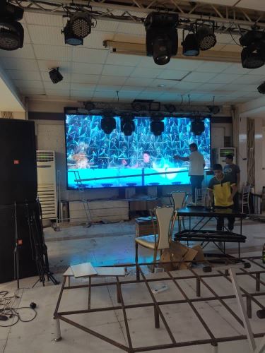 تلویزیون تالار عروسی در تهران