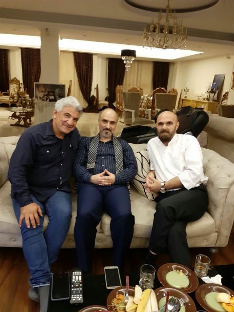 دیدار دکتر جهانگیر داودی با جناب خجسته کارآفرین برتر کشور