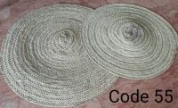 حصیر گرد بزرگ در 2 سایز: قطر 70 سانت و قطر 90 سانت