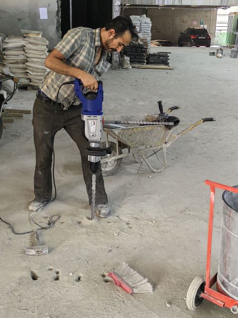 کرگیری آسفالت و بتن